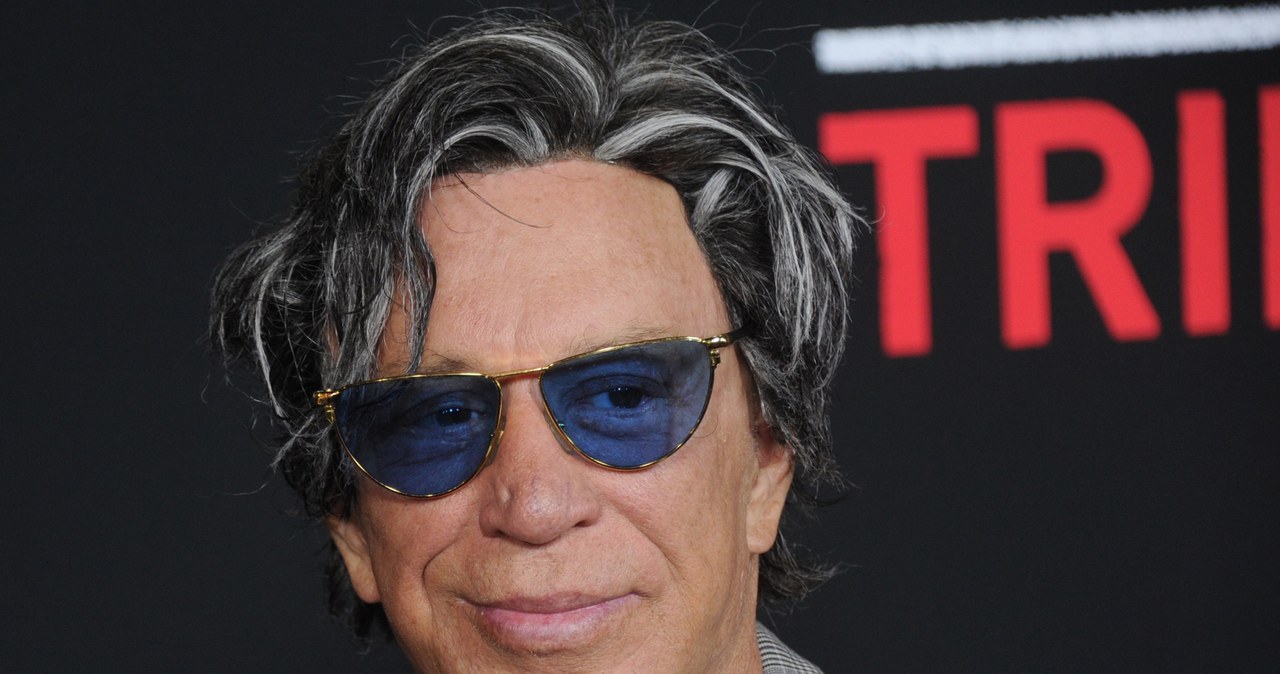 Mickey Rourke w 2016 roku w Los Angeles /Gregg DeGuire/WireImage /Getty Images