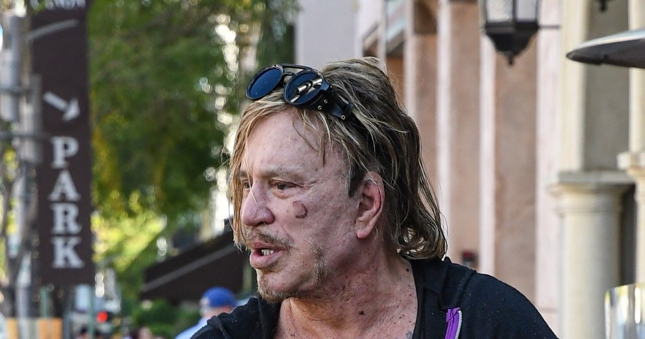 Mickey Rourke /BACKGRID /Agencja FORUM