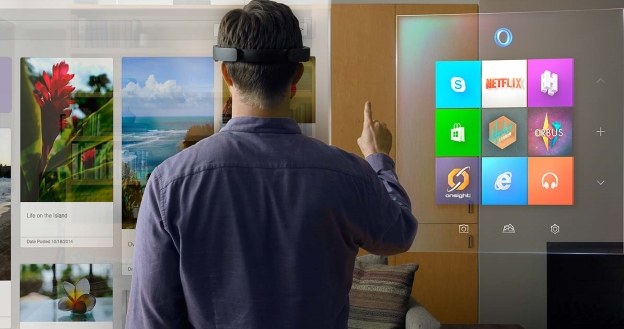 Microsoft HoloLens /materiały prasowe