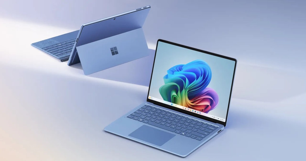 Microsoft Surface Pro 11 i Surface Laptop to jedne z pierwszych komputerów Copilot+. /Microsoft /materiały prasowe