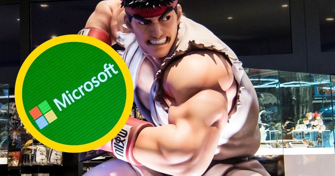 Microsoft vs Capcom 2 ;) /AFP