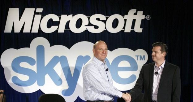 Microsoft wreszcie zamierza wykorzystać Skype poza pecetową platformą /AFP