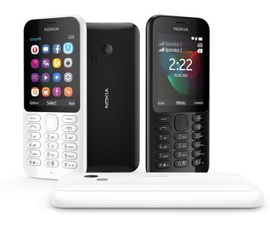 Microsoft zapowiada telefon Nokia 222 Dual SIM 