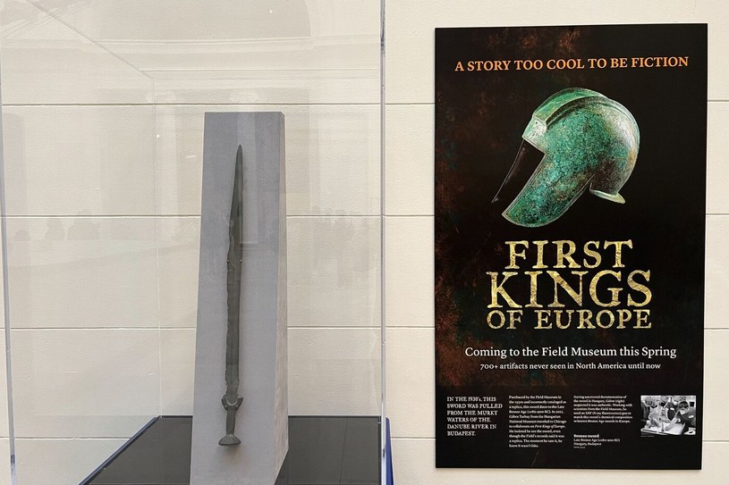 Miecz, który przez dziesiątki lat podpisany był jako "replika" /© Field Museum /materiały prasowe