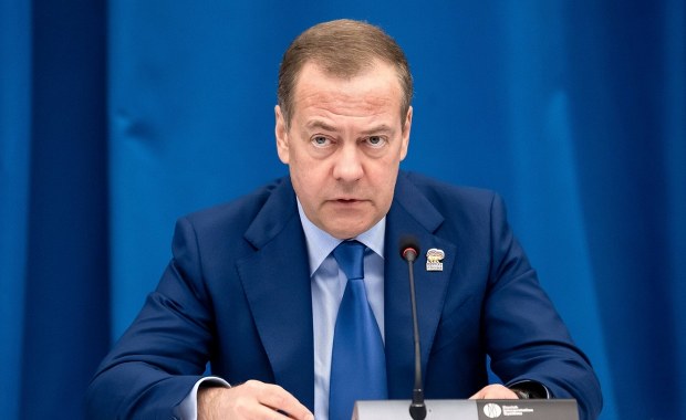 Miedwiediew, drony, Europejczycy. "Będą drżeć jak głupie zwierzęta"