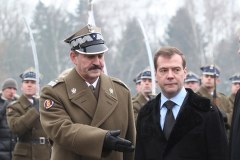 Miedwiediew oddał hołd radzieckim żołnierzom