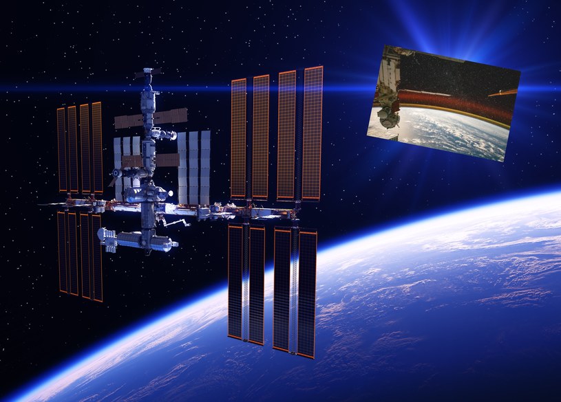 Międzynarodowa Stacja Kosmiczna dostarcza wiele zdjęć z kosmosu. /123RF/PICSEL / NASA /123RF/PICSEL
