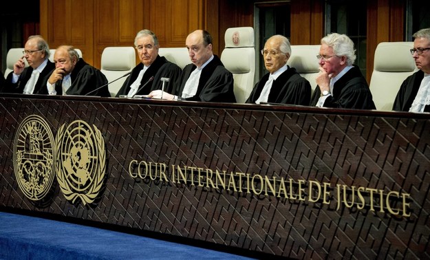 Międzynarodowy Trybuał Sprawiedliwości /ROBIN VAN LONKHUIJSEN /PAP/EPA