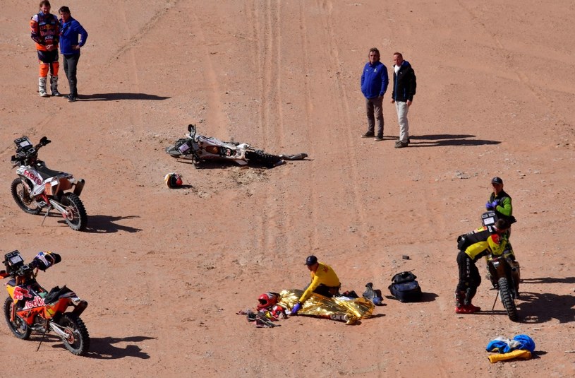 Miejsc wypadku Goncalvesa /AFP