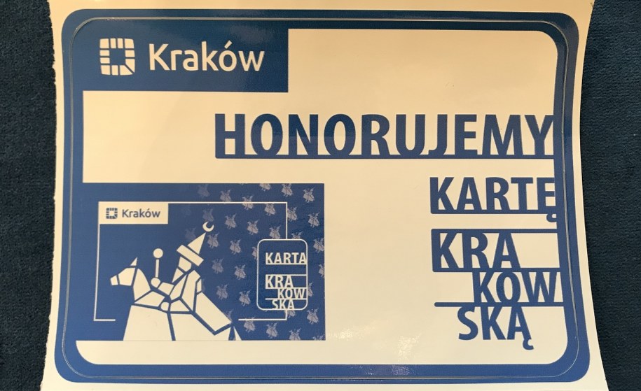 Miejsca, w których karta jest honorowana, będą oznaczone specjalną naklejką /Marek Wiosło /RMF FM