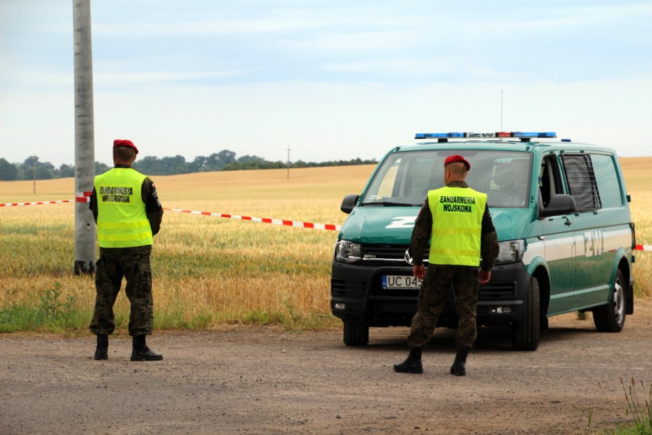 Miejsca wciąż pilnuje Żandarmeria Wojskowa /Piotr Bułakowski /Piotr Bułakowski, RMF FM