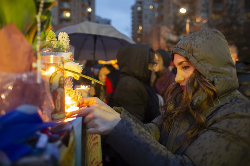 Miejsce ataku w Toronto /AFP