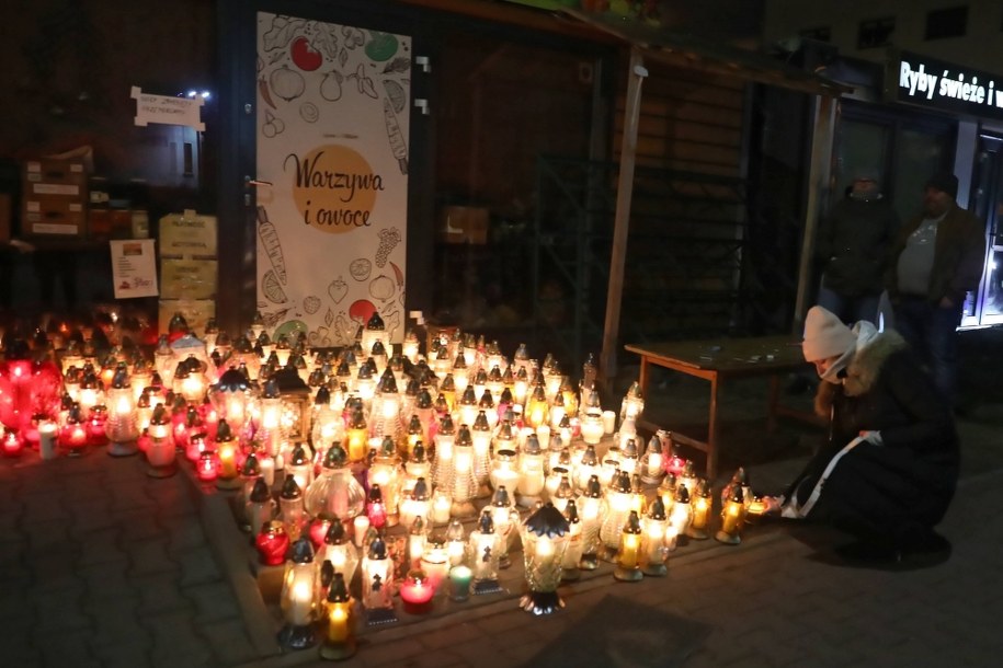 Miejsce, gdzie doszło do zbrodni / 	Tomasz Gzell    /PAP