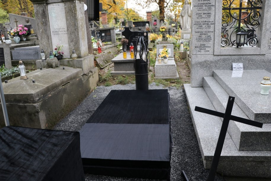 Miejsce, gdzie spocznie Andrzej Wajda /Józef Polewka /RMF FM