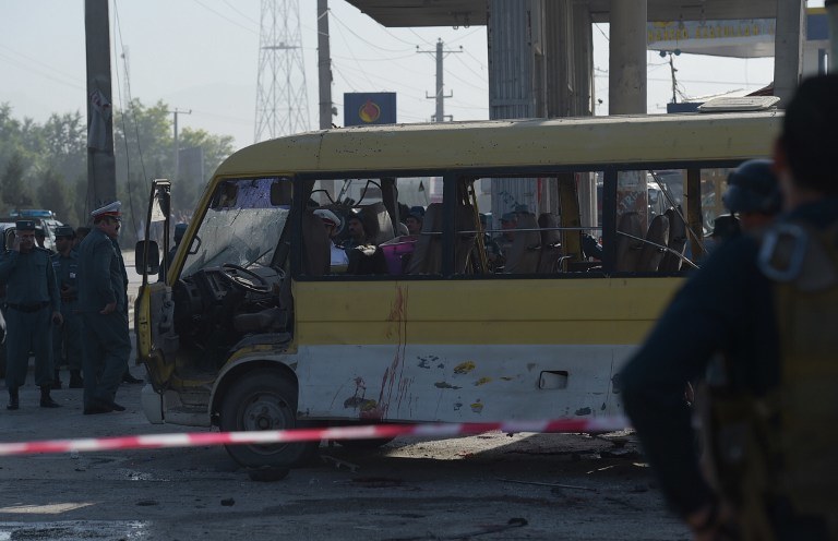 Miejsce jednego z ataków /SHAH MARAI / AFP /AFP