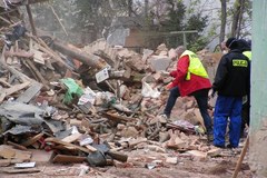 Miejsce katastrofy budowlanej w Świebodzicach