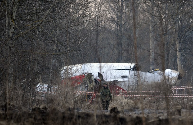 Miejsce katastrofy smoleńskiej /Natalia Kolesnikova /AFP