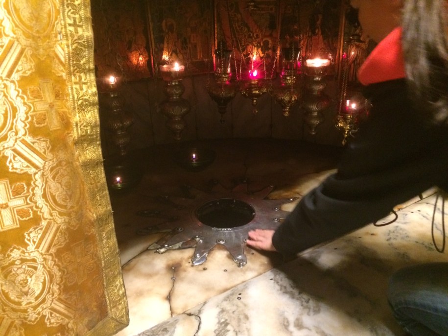 Miejsce narodzenia Jezusa w Bazylice Narodzenia Pańskiego w Betlejem /Piotr Bułakowski /RMF FM