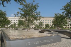 Miejsce pamięci przed Pentagonem w Waszyngtonie.