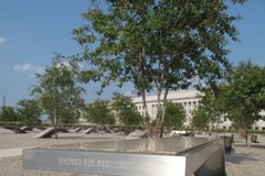 Miejsce pamięci przed Pentagonem w Waszyngtonie.
