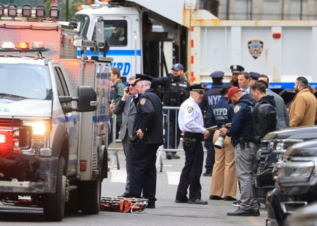 Miejsce przed sądem w Nowym Jorku, gdzie doszło do incydentu /AA/ABACA /East News