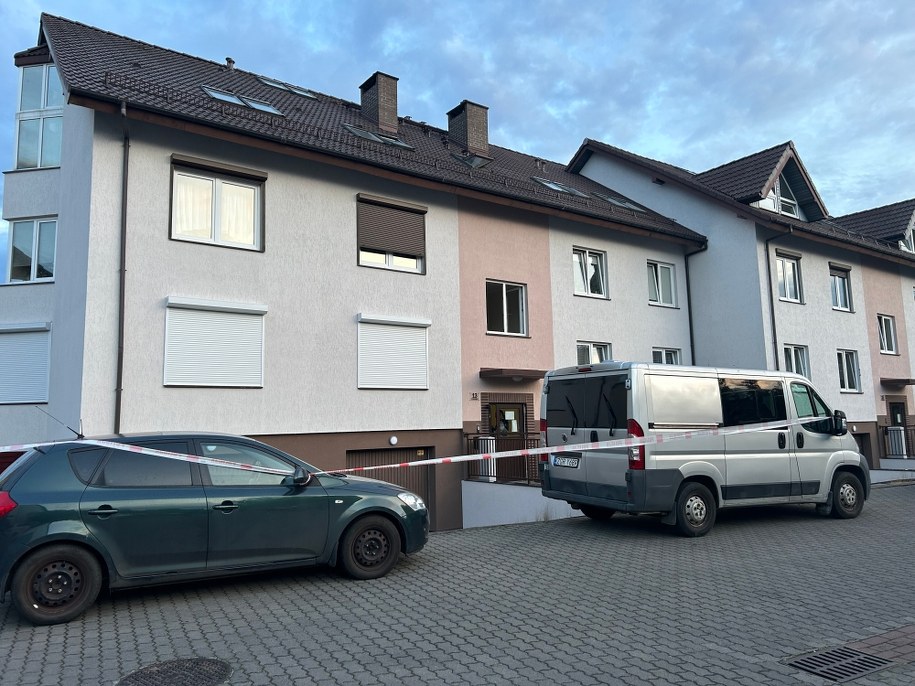 Miejsce strzelaniny przy ul. Kasjopei w Szczecinie /Aneta Łuczkowska /RMF FM