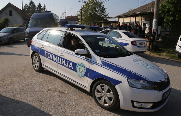 Miejsce strzelaniny w Serbii, gdzie zginęło osiem osób /Andrej Cukić /PAP/EPA