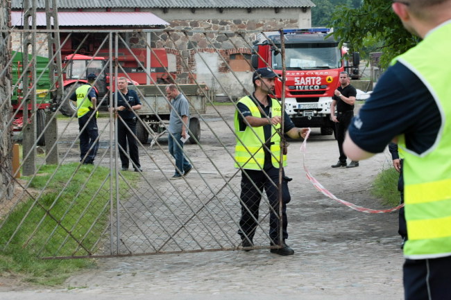 Miejsce tragedii /Lech Muszyński /PAP