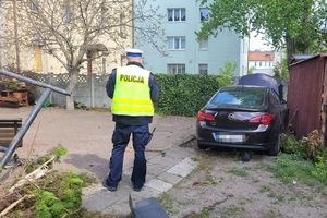 Miejsce, w którym dosżło do wypadku /KMP Sopot /