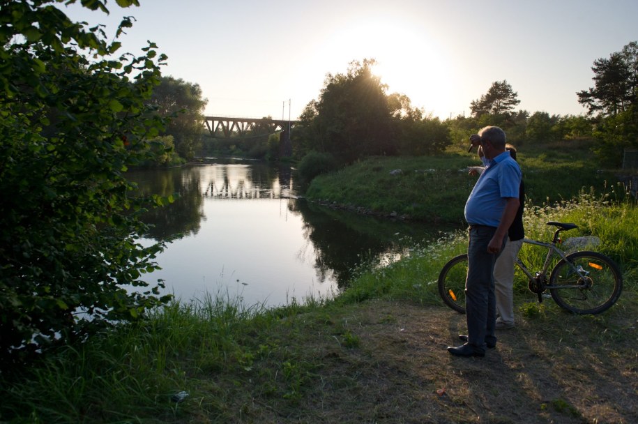 Miejsce, w którym dzieci weszły do Warty /Grzegorz Michałowski /PAP