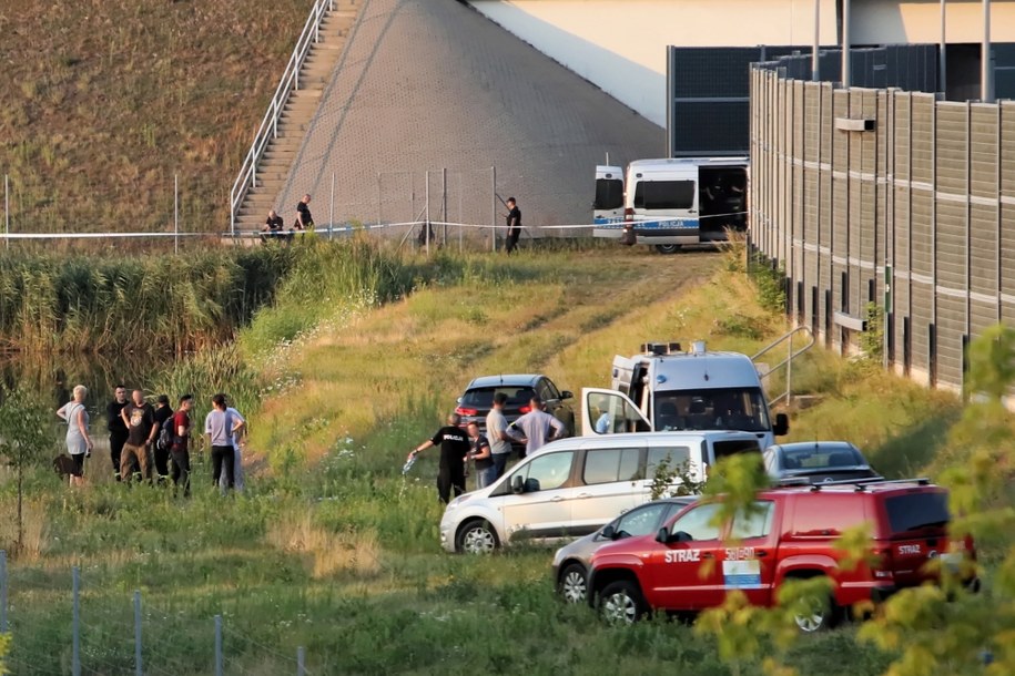 Miejsce w okolicy autostrady A2 na trasie między stolicą a Grodziskiem Mazowieckim, gdzie  znaleziono ciało Dawida /Leszek Szymański /PAP