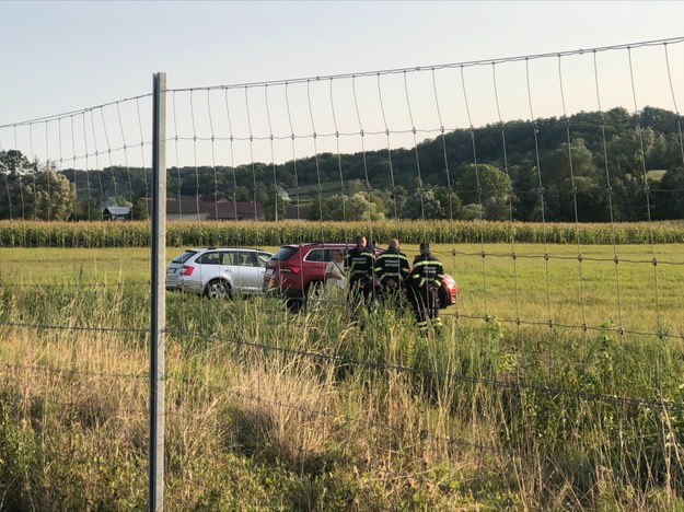 Miejsce wypadku polskiego autokaru /Anna Zakrzewska /RMF FM