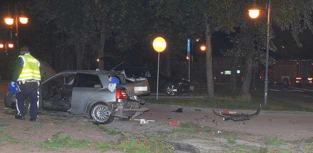 Miejsce wypadku w Annopolu /Policja