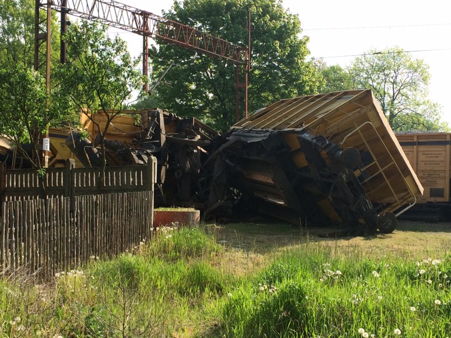 Miejsce wypadku /Bartłomiej Paulus /RMF FM