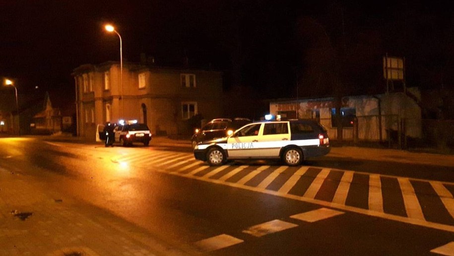 Miejsce wypadku /Policja