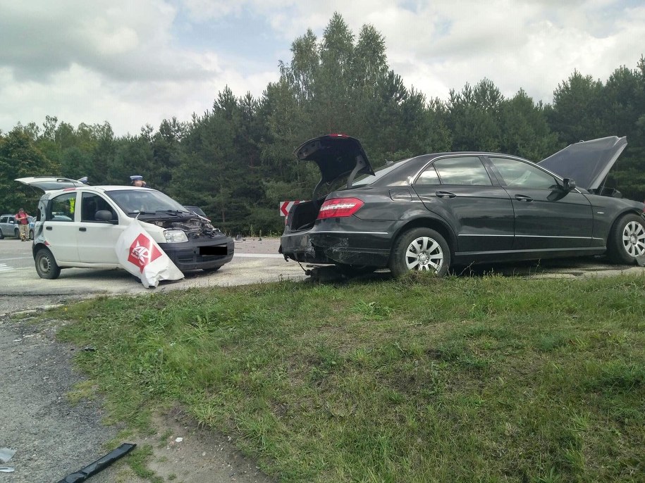 Miejsce wypadku /Zdjęcie udostępnione /