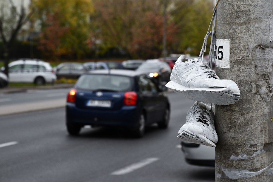 Miejsce wypadku /Paweł Balinowski /RMF FM