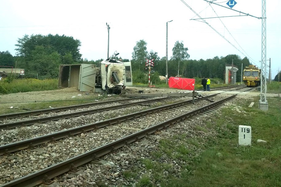 Miejsce wypadku /Zdjęcie udostępnione /