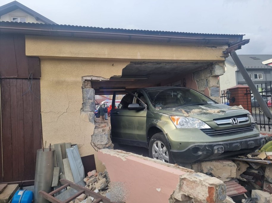 Miejsce wypadku /Policja