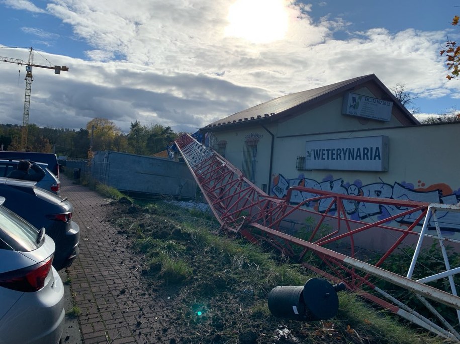 Miejsce wypadku /Gorąca Linia RMF FM