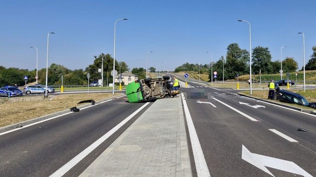 Miejsce wypadku /Policja