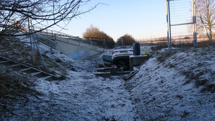 Miejsce wypadku /Czeska policja /Facebook