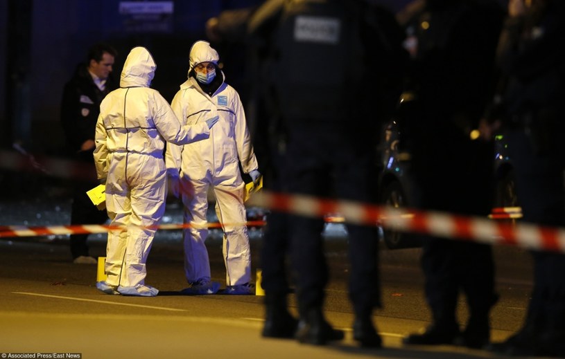 Miejsce zamachów w Paryżu /AP  FOTOLINK /East News