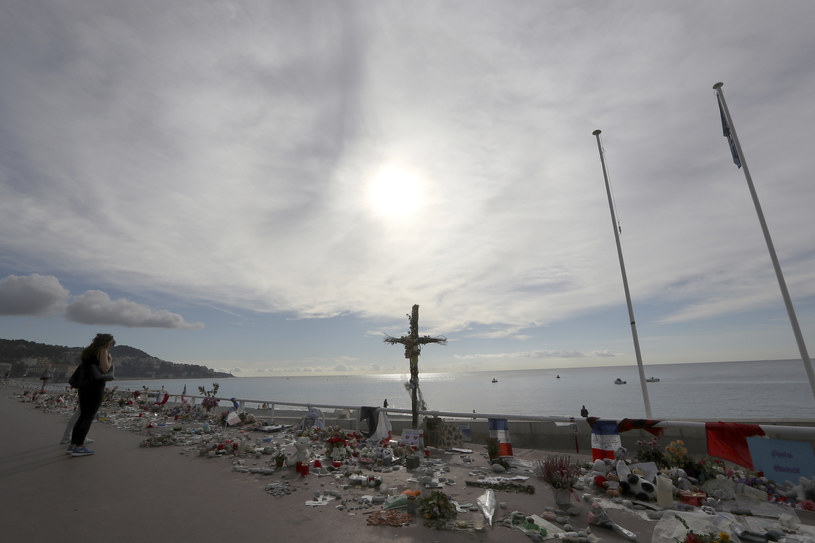 Miejsce zamachu w Nicei /VALERY HACHE /AFP