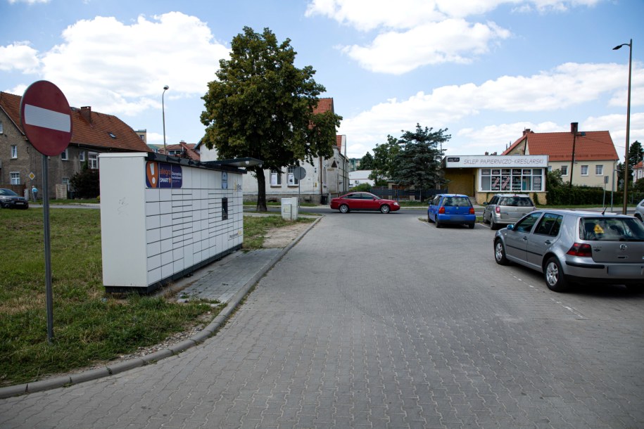 Miejsce zdarzenia w Bielawie /Aleksander Koźmiński /PAP