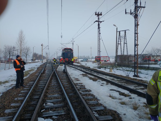 Miejsce zdarzenia /Państwowa Straż Pożarna