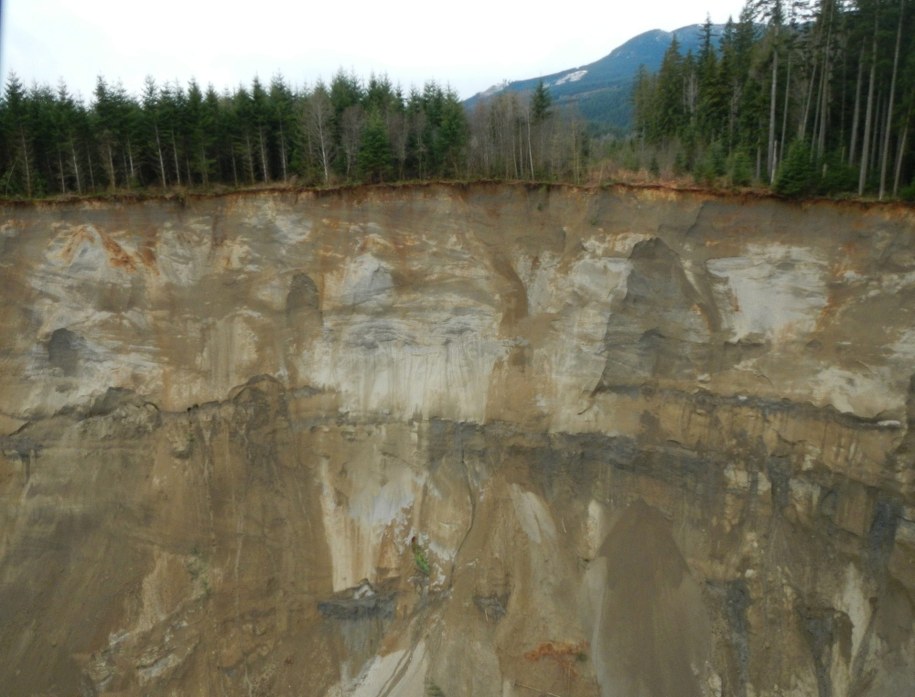 Miejsce zejścia lawiny błotnej /WASHINGTON STATE DEPARTMENT OF T /PAP/EPA