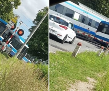 Miejski autobus omal nie wjechał pod Pendolino!