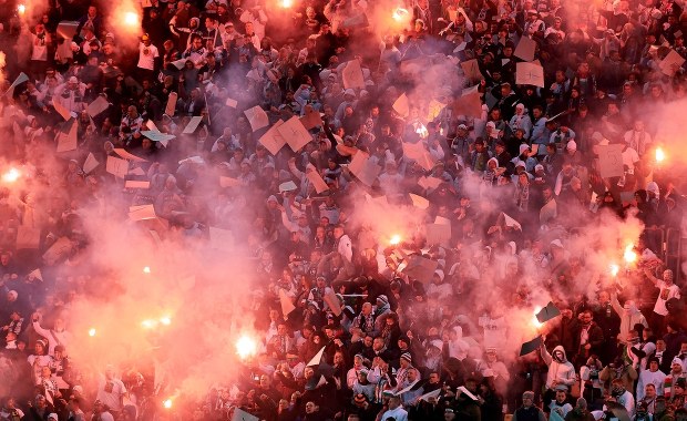 Mieli narkotyki i środki pirotechniczne. 6 osób zatrzymanych po meczu Lechii z Legią