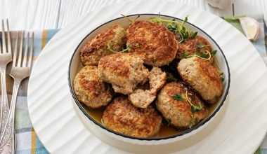 Mielone kotleciki z indyka. Frykadelki na niedzielny obiad